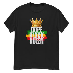 Dope Black Queen Crown Tee – Reign With Radiance Edition